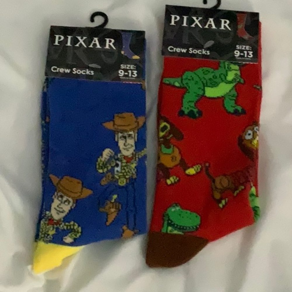 Net Pixar Toy Story crew socks 2 pair
